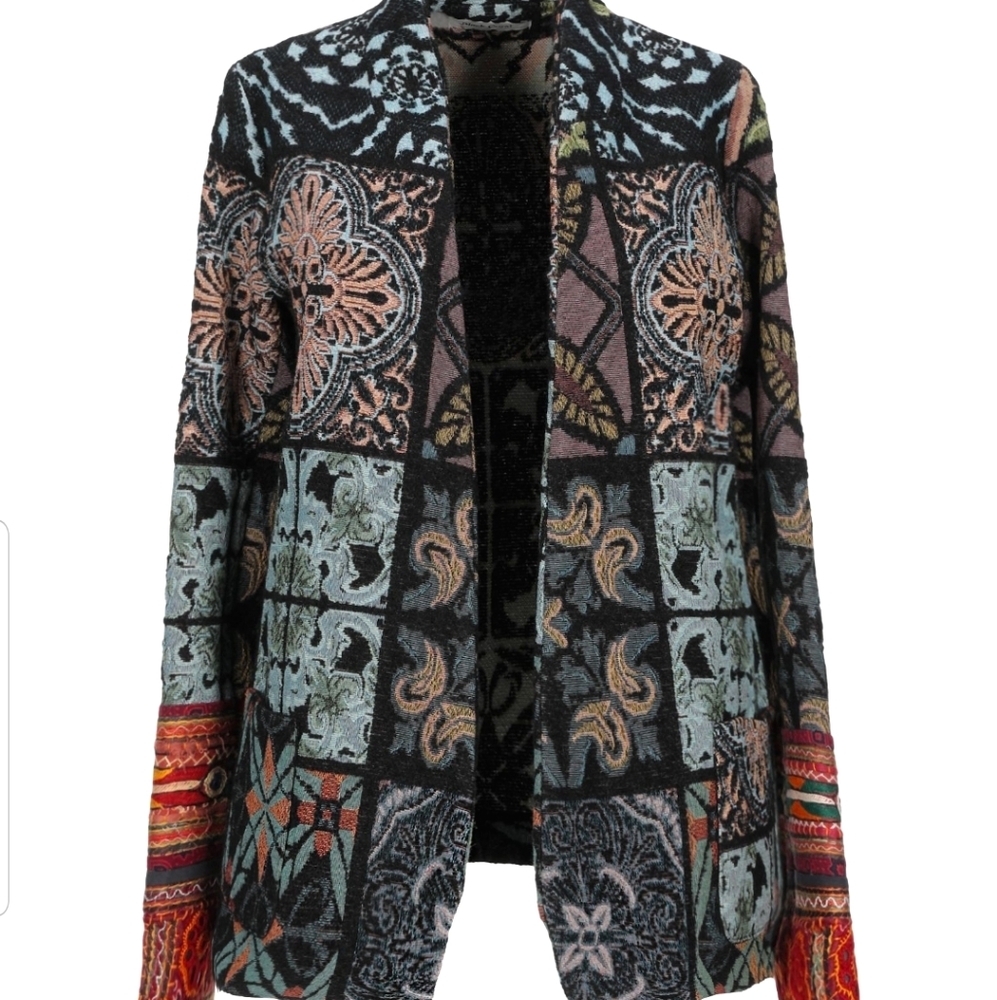Black Coral Rare Unique Blazer